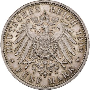 5 Marka 1902, Fridrich I. Bádenské vévodství