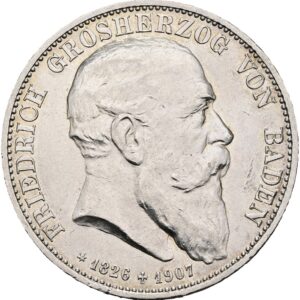 5 Marka 1907 G, Baden