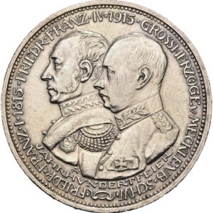5 Marka 1915 A,  Fridrich František IV. ecklemburg- Schwerin