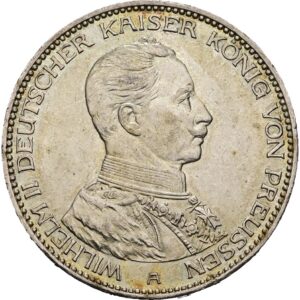 3 Marka 1914 A, Wilhelm II. Pruské království