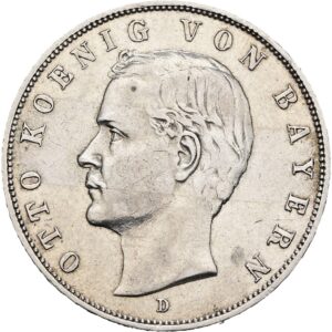 3 Marka 1909 D, Otto von Bayern