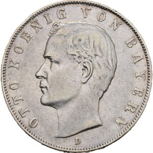 3 Marka 1910 D, Otto von Bayern