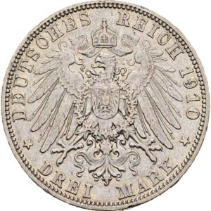 3 Marka 1910 D, Otto von Bayern