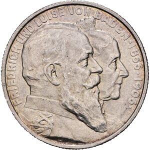 2 Marka 1906 G, Zlatá svatba Fridricha I.