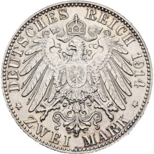2 Marka 1914 D,  Ludvík III., Bavorské království.
