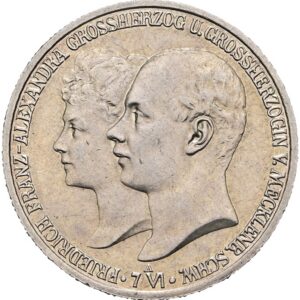 2 Marka 1904 A, Svatba Fridricha Františka IV.