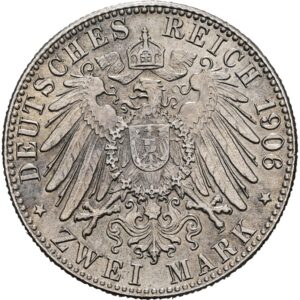 2 Marka 1906 J, Hamburk