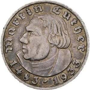5 Marka 1933 A, třetí říše, Martin Luther