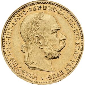 10 Koruna 1897, Vídeň,  František Josef I.