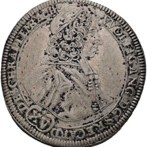 15 Krejcar 1712, W.H. Schrattenbach, arc. Olomouc