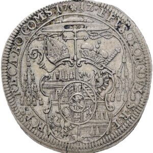 15 Krejcar 1712, W.H. Schrattenbach, arc. Olomouc