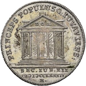 10 Krejcar 1782, Salzburg, Hieronymus Graf Colloredo
