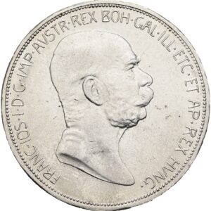 5 Koruna 1908, Vídeň, 60. výročí vlády Františka Josefa I.