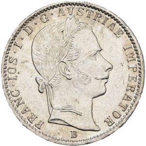 1/4 Zlatník 1860 B, Kremnica, František Josef I.