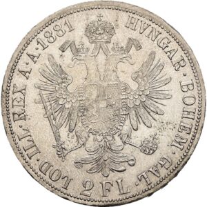 2 Zlatník 1881, Vídeň, František Josef I.