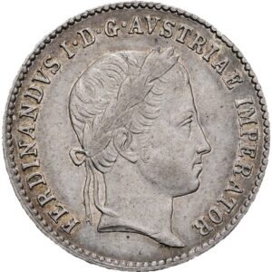 Stříbrný žeton ke korunovaci na českého krále 7. 9. 1836 v Praze, Ferdinand V.