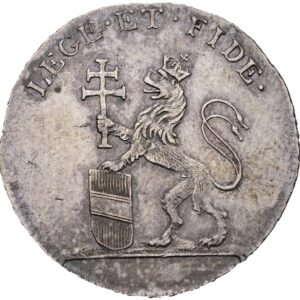 Stříbrný malý žeton 1792 - K holdování dolnorakouských stavů 25. 4. 1792 ve Vídni, František II.