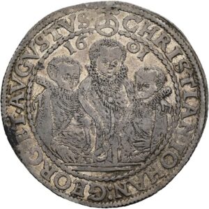 Tolar 1601, Johann Georg I., Christian II. a August, Sasko.