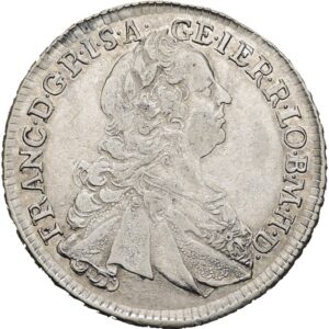 XVII. Krejcar 1754 N.B. František Štěpán Lotrinský