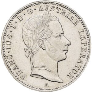 1/4 Zlatník 1858 A, Vídeň, František Josef I.