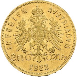 8 Zlatník 1888, Vídeň, František Josef I.