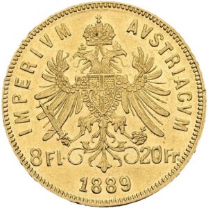 8 Zlatník 1889, Vídeň, František Josef I.