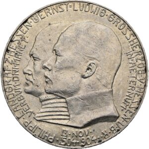 5 Marka 1904, Ernest Louis, Hesensko- darmstadtské velkovévodství