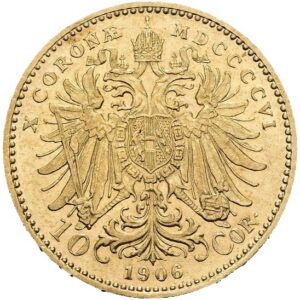 10 Koruna 1906, Vídeň, František Josef I.