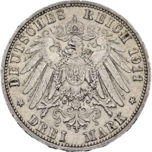 3 Marka 1911 A, Lübeck město