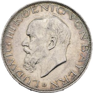 3 Marka 1914 D, Ludwig III. von Bayern
