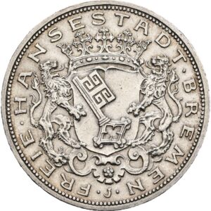 5 Marka 1906 J, Brémy město