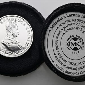 Koruna 1896/2025, příchod Maďarů, František Josef I.