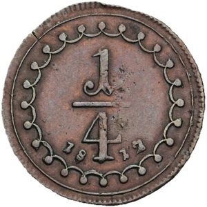 1/4 Krejcar 1812 A, Vídeň, František II.