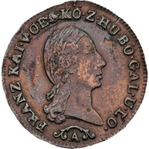 1/4 Krejcar 1812 A, Vídeň, František II.