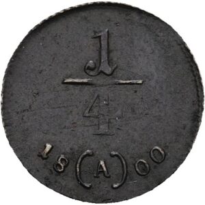 1/4 Krejcar 1800 A, Vídeň, František II.