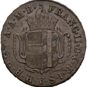 1 Krejcar 1804, Günzburg, František II.