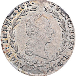 5 Krejcar 1815 A, NGC MS 64, František I.
